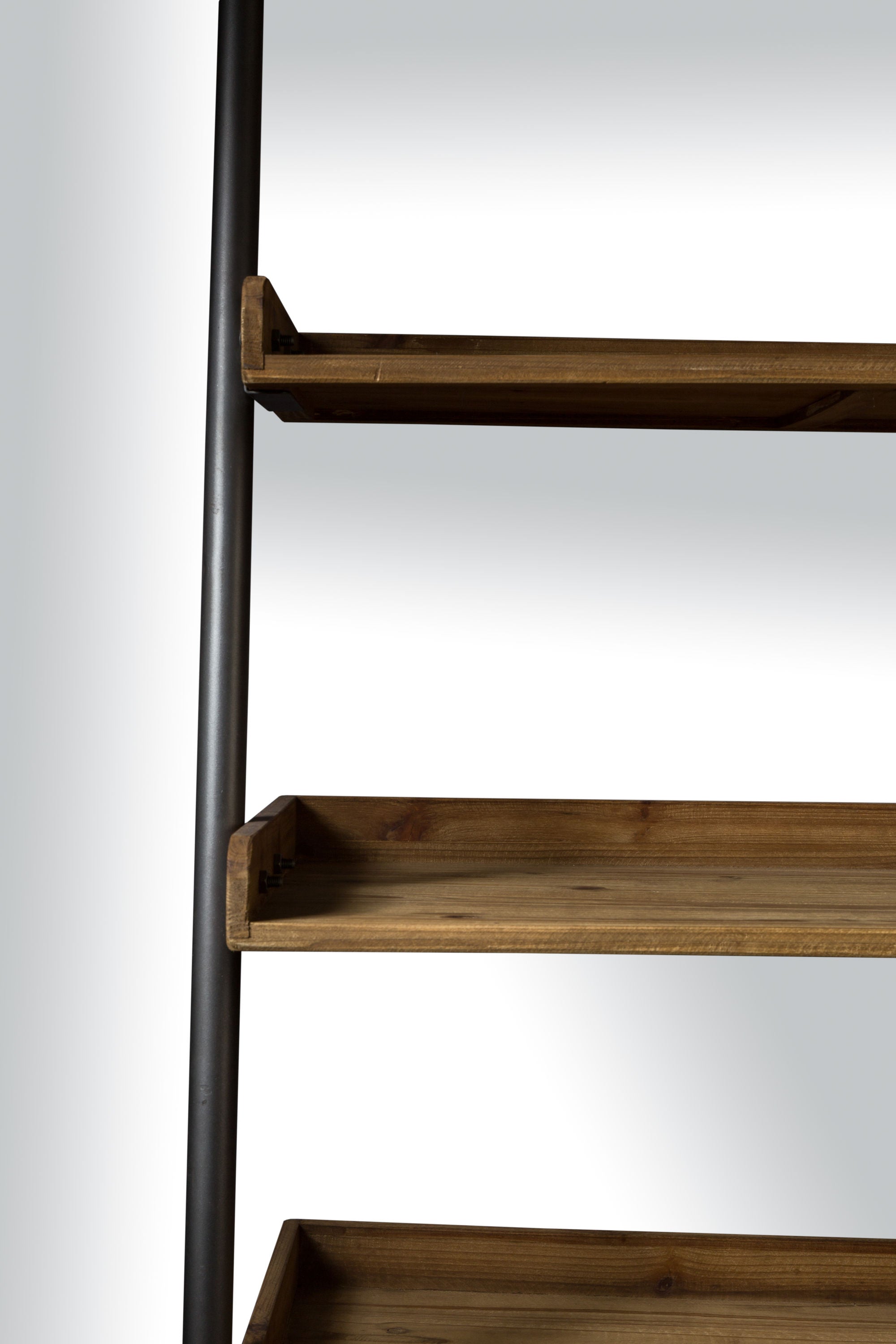 Rook Natural Fir Wood Leaning Display Unit